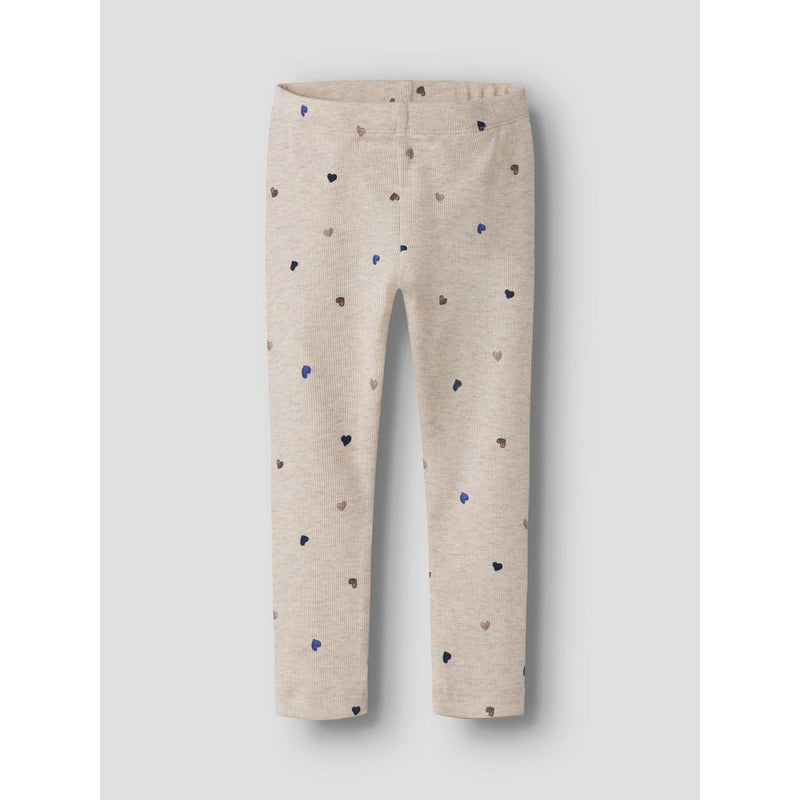 Name it leggings NUTTI NOOS - Peyote Melange-Leggings-Name it-Ollifant.dk