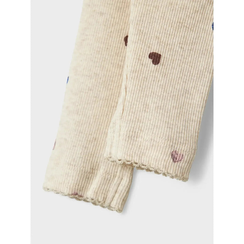 Name it Leggings NUTTI - Peyote Melange-Leggings-Name it-Ollifant.dk