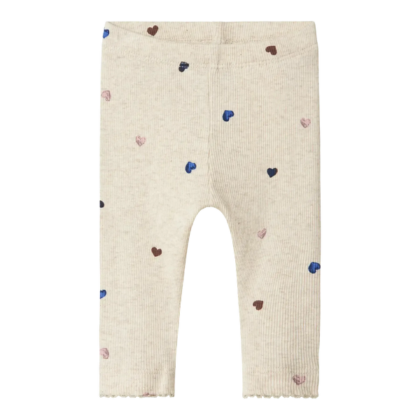 Name it Leggings NUTTI - Peyote Melange-Leggings-Name it-Ollifant.dk
