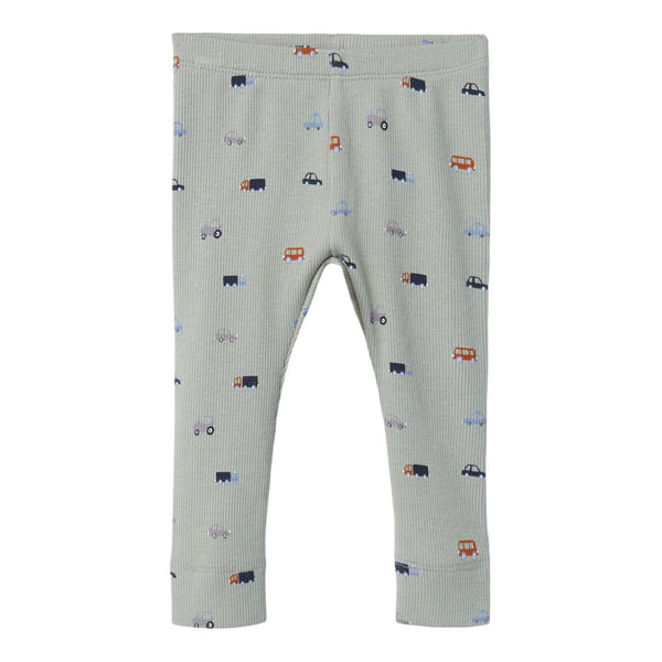 Name it Leggings Rib DABU - Wrought Iron-Leggings-Name it-Ollifant.dk
