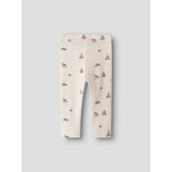 Name it leggings RITOY - Peyote Melange-Leggings-Name it-Ollifant.dk