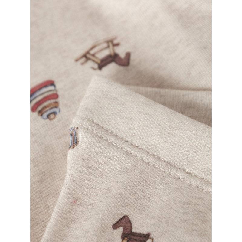 Name it leggings RITOY - Peyote Melange-Leggings-Name it-Ollifant.dk