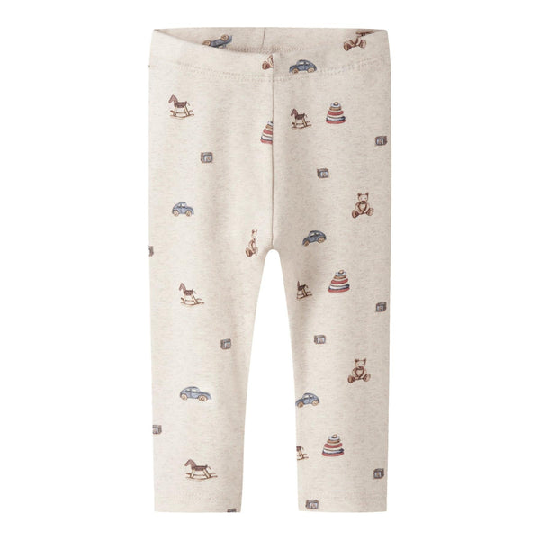 Name it leggings RITOY - Peyote Melange-Leggings-Name it-Ollifant.dk