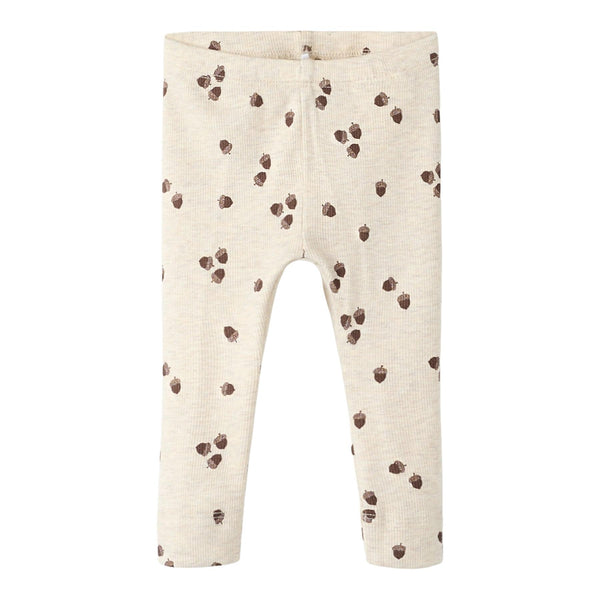 Name it leggings RITUS - Peyote melange-Leggings-Name it-Ollifant.dk