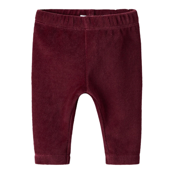 Name it leggings ROXY - Burgundy-Leggings-Name it-Ollifant.dk