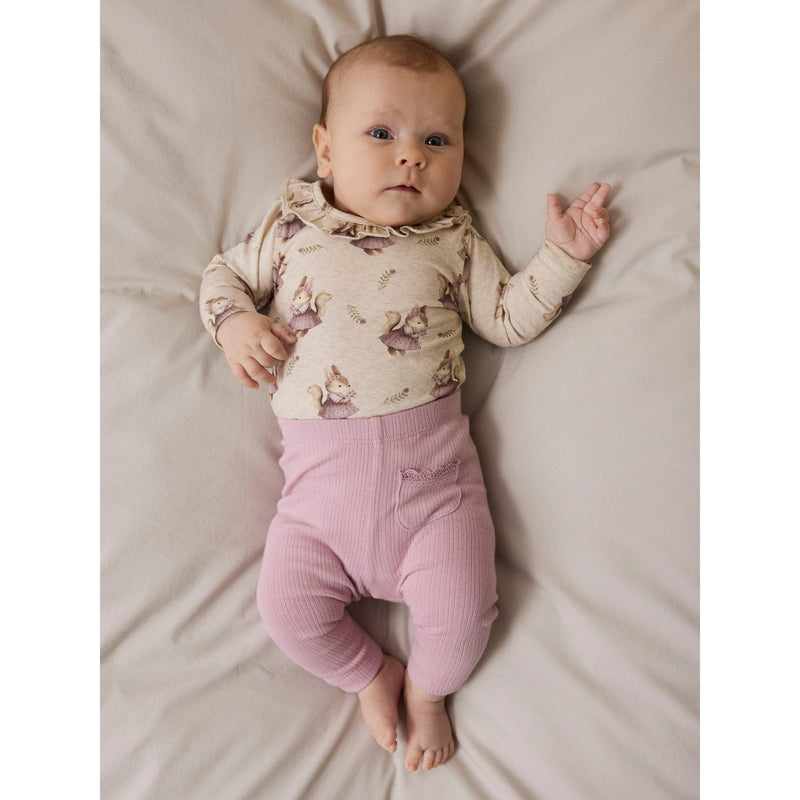 Name it leggings SIVA - Keepsake Lilac-Leggings-Name it-Ollifant.dk