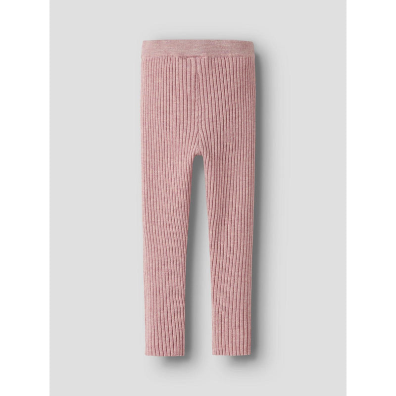 Name it Leggings strik NALIA - Burnished Lilac-Leggings-Name it-Ollifant.dk