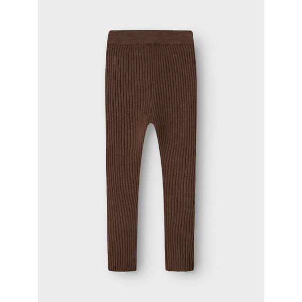 Name it Leggings strik NALIA - Peppercorn-Leggings-Name it-Ollifant.dk