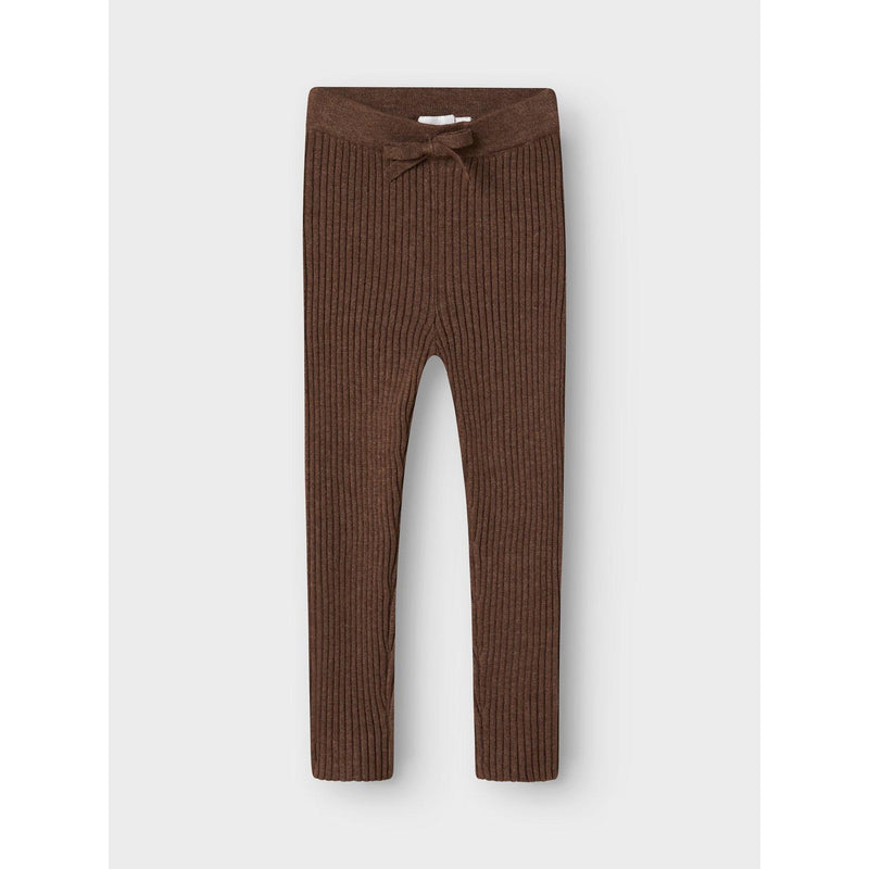 Name it Leggings strik NALIA - Peppercorn-Leggings-Name it-Ollifant.dk