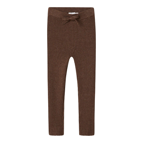 Name it Leggings strik NALIA - Peppercorn-Leggings-Name it-Ollifant.dk