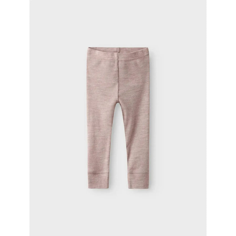 Name it Leggings WAX ULD NOOS - Shadow Grey-Leggings-Name it-Ollifant.dk