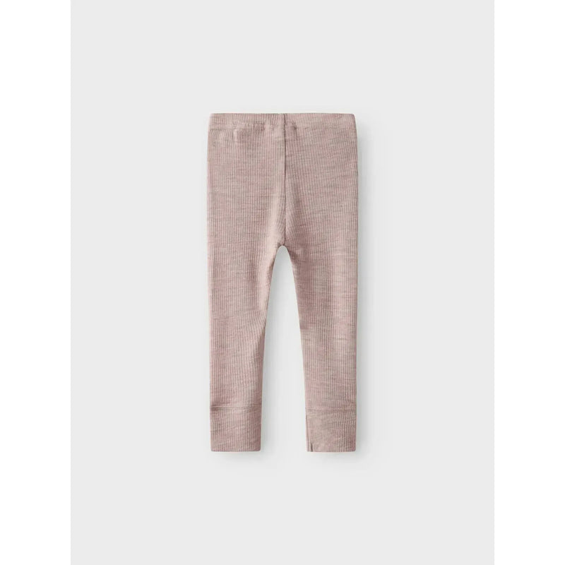 Name it Leggings WAX ULD NOOS - Shadow Grey-Leggings-Name it-Ollifant.dk
