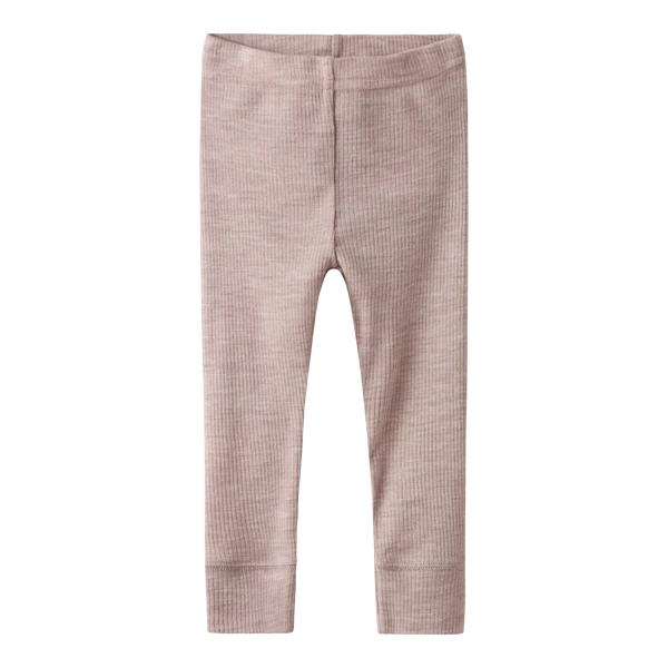Name it Leggings WAX ULD NOOS - Shadow Grey-Leggings-Name it-Ollifant.dk