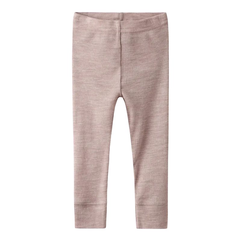 Name it Leggings WAX ULD NOOS - Shadow Grey-Leggings-Name it-Ollifant.dk