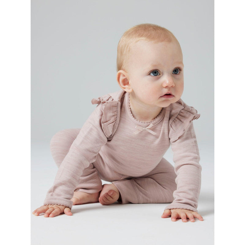 Name it leggings WYLA ULD - Shadow Grey-Leggings-Name it-Ollifant.dk