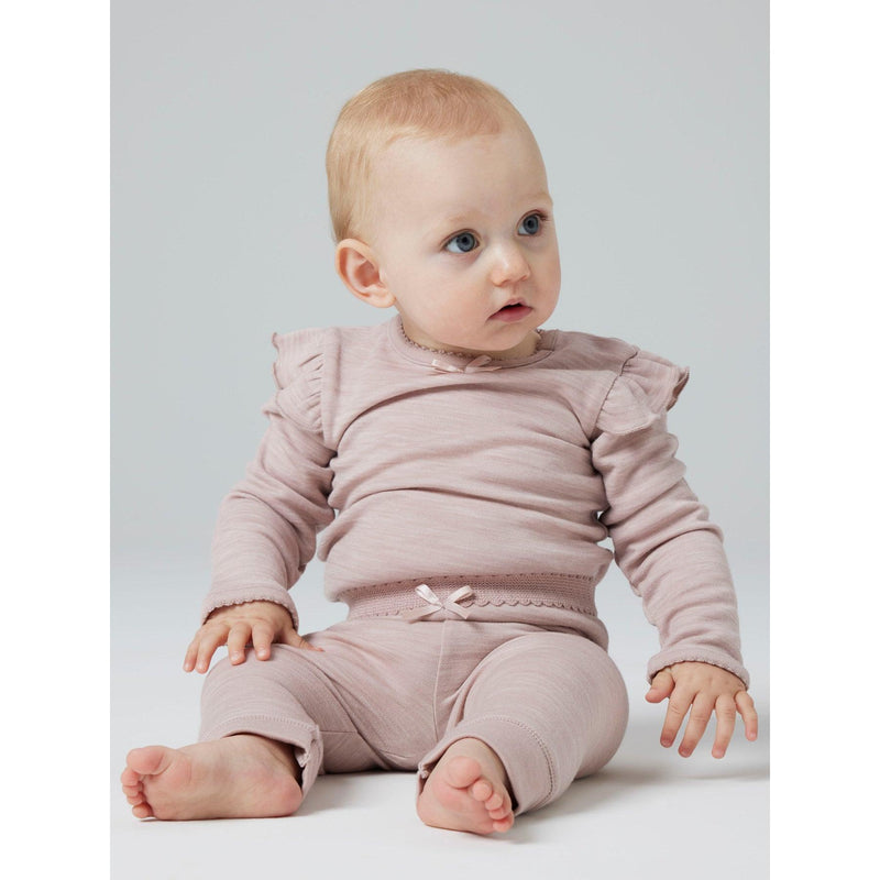 Name it leggings WYLA ULD - Shadow Grey-Leggings-Name it-Ollifant.dk