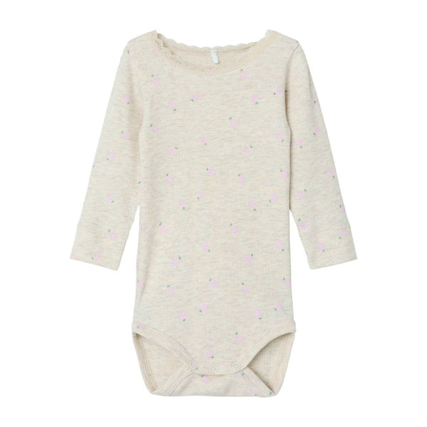 Name it leggins Rib DABUA - Peyote Melange-body-Name it-Ollifant.dk