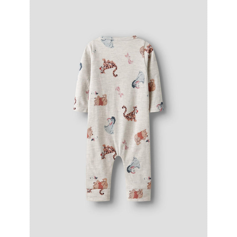 Name it natdragt OLLU POOH - Peyote Melange-Nattøj-Name it-Ollifant.dk