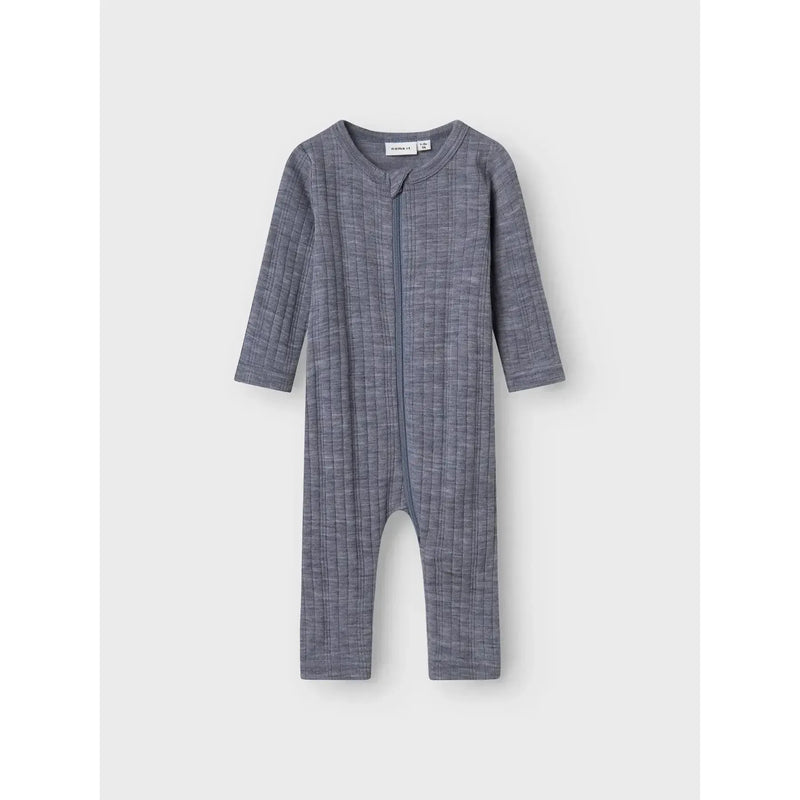 Name it Natdragt WANG ULD NOOS - Folkstone Grey-Nattøj-Name it-Ollifant.dk