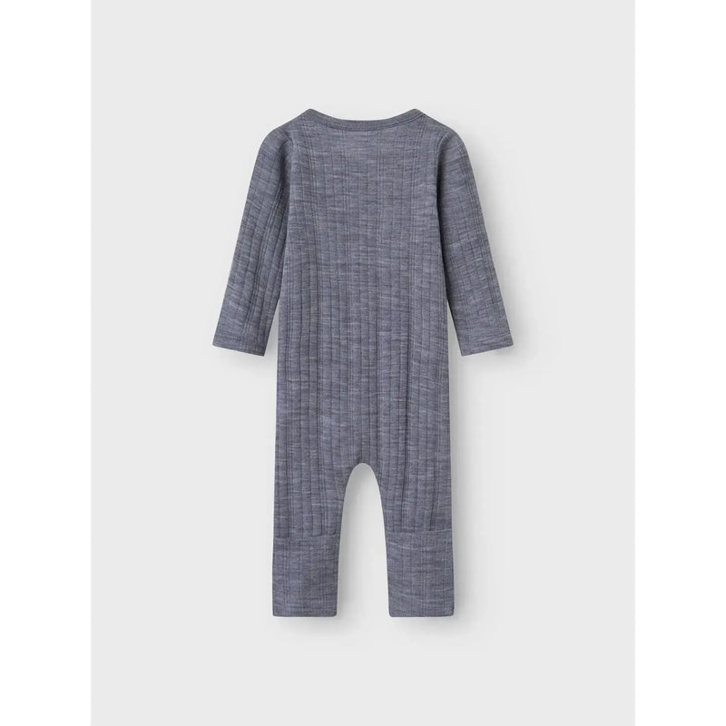 Name it Natdragt WANG ULD NOOS - Folkstone Grey-Nattøj-Name it-Ollifant.dk
