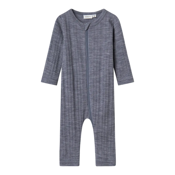 Name it Natdragt WANG ULD NOOS - Folkstone Grey-Nattøj-Name it-Ollifant.dk
