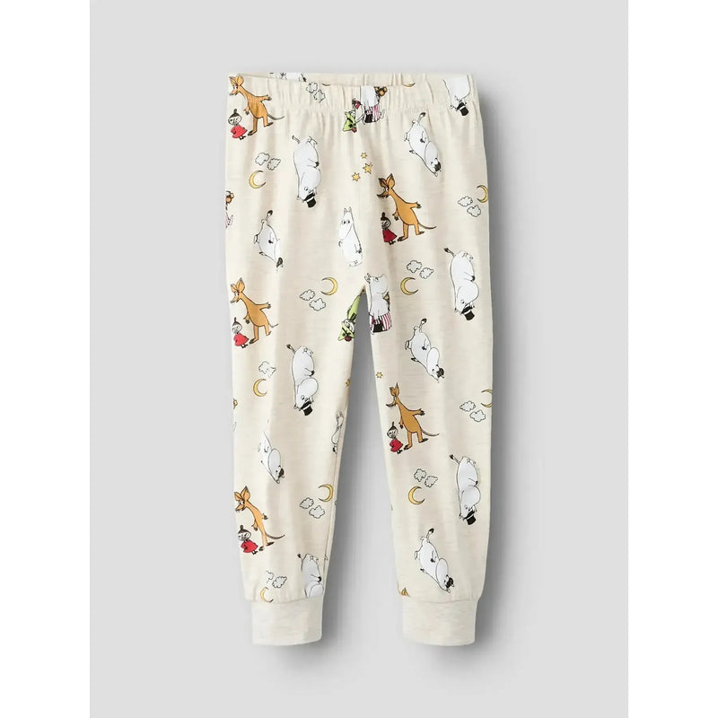 Name it Natsæt SEMOL MOOMIN - Peyote Melange-Nattøj-Name it-Ollifant.dk