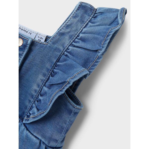 Name it overall DONNA - Medium blue denim-Overalls-Name it-Ollifant.dk