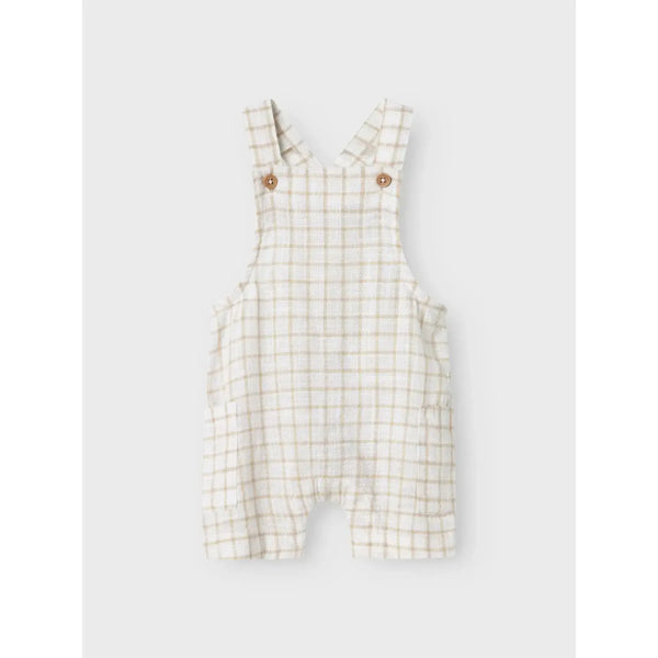 Name it overall HALOM - Bright White-Overalls-Name it-Ollifant.dk