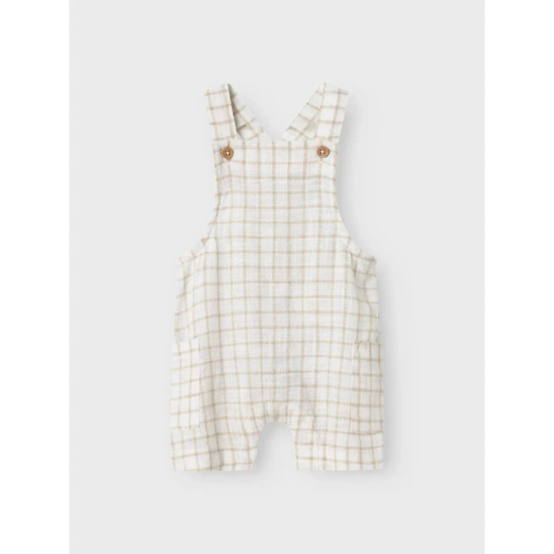 Name it overall HALOM - Bright White-Overalls-Name it-Ollifant.dk