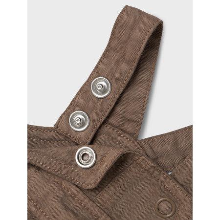 Name it Overalls IB - Walnut-Overalls-Name it-Ollifant.dk