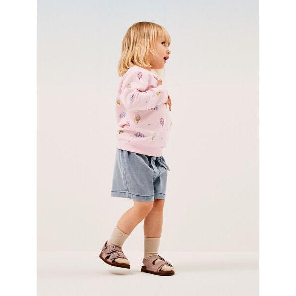 Name it shorts BELLA - Light blue denim-Shorts-Name it-Ollifant.dk