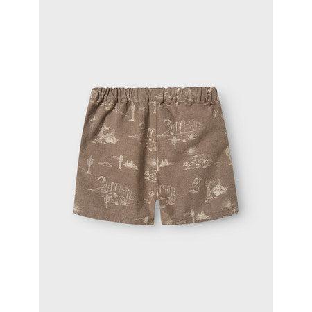 Name it Shorts HESTERN - Walnut-Shorts-Name it-Ollifant.dk