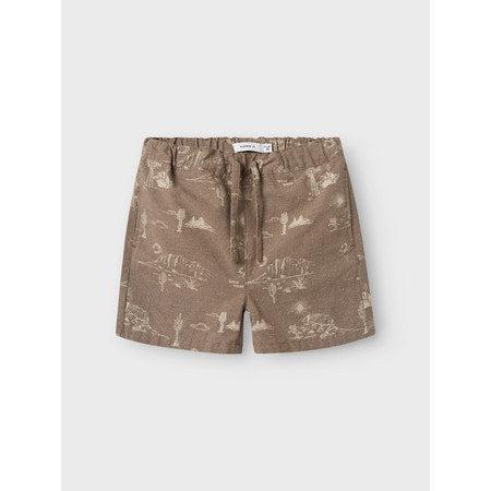 Name it Shorts HESTERN - Walnut-Shorts-Name it-Ollifant.dk