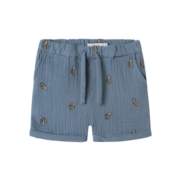 Name it Shorts JOSHUA - Blue Mirage-Shorts-Name it-Ollifant.dk