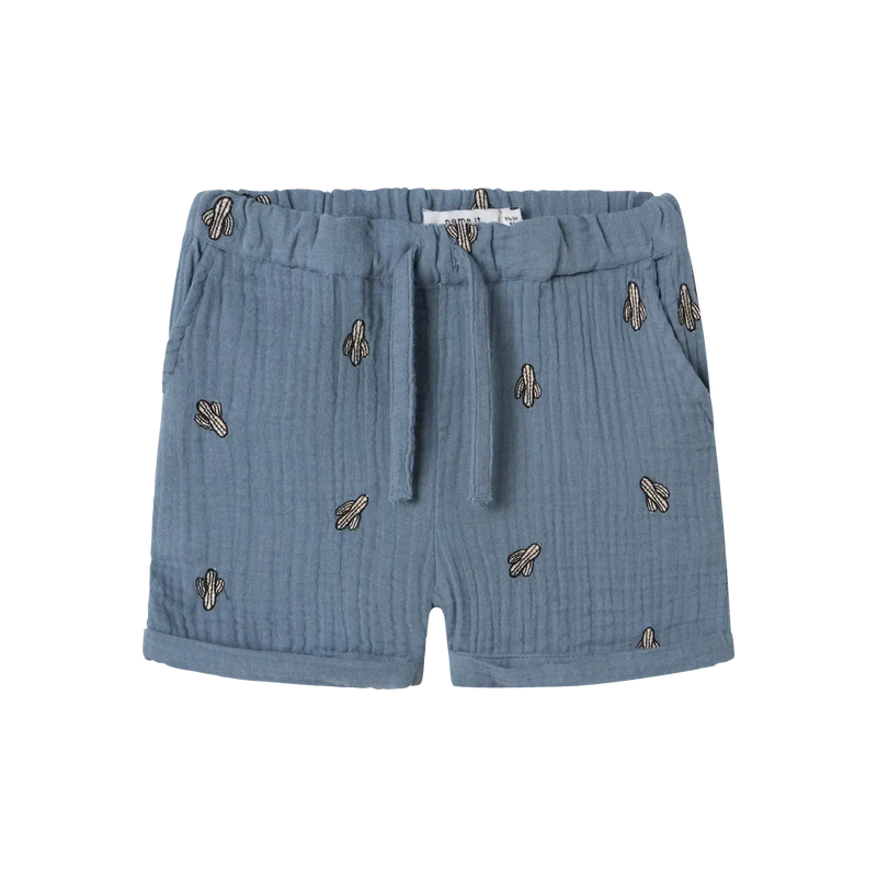Name it Shorts JOSHUA - Blue Mirage-Shorts-Name it-Ollifant.dk
