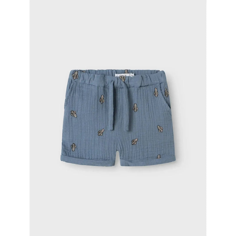 Name it Shorts JOSHUA - Blue Mirage-Shorts-Name it-Ollifant.dk
