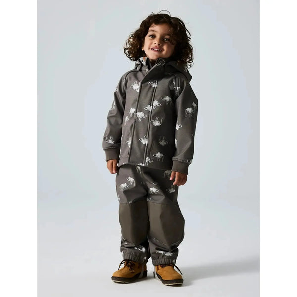 Name it Softshell jakke ALFA - Rhino-Jakke-Name it-Ollifant.dk