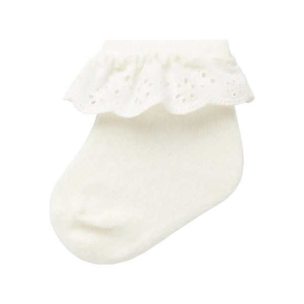 Name it Strømper DERTRUD - Coconut milk-Strømper-Name it-Ollifant.dk