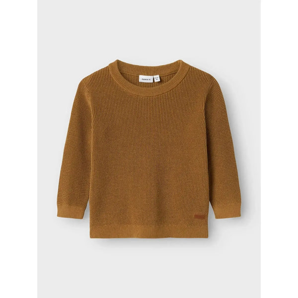 Name it Sweater KANTO - Dull Gold-Sweater-Name it-Ollifant.dk