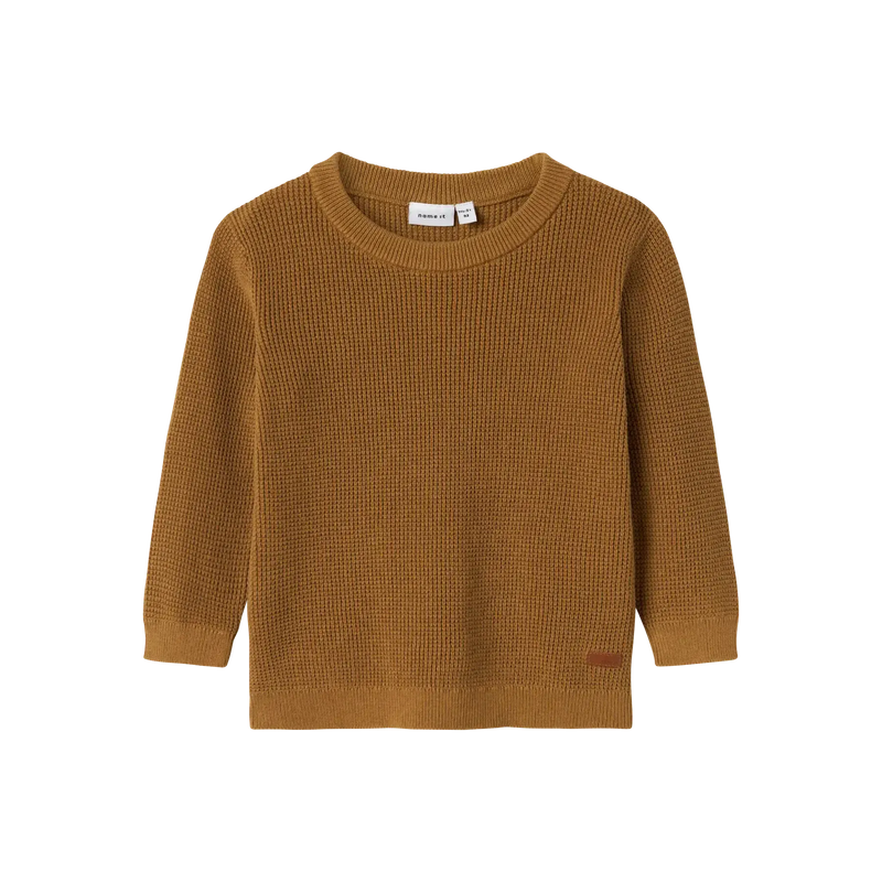 Name it Sweater KANTO - Dull Gold-Sweater-Name it-Ollifant.dk