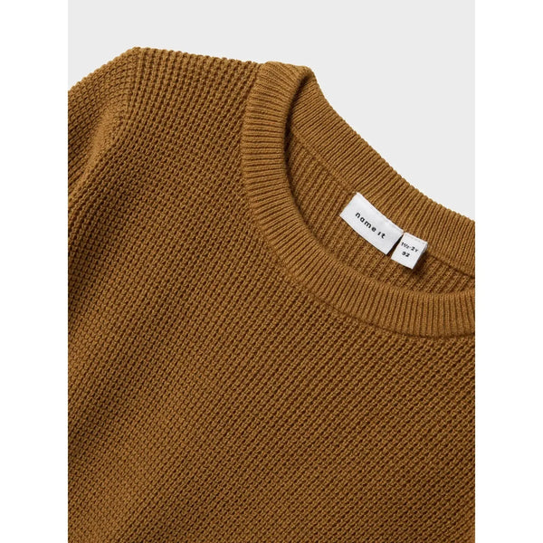 Name it Sweater KANTO - Dull Gold-Sweater-Name it-Ollifant.dk
