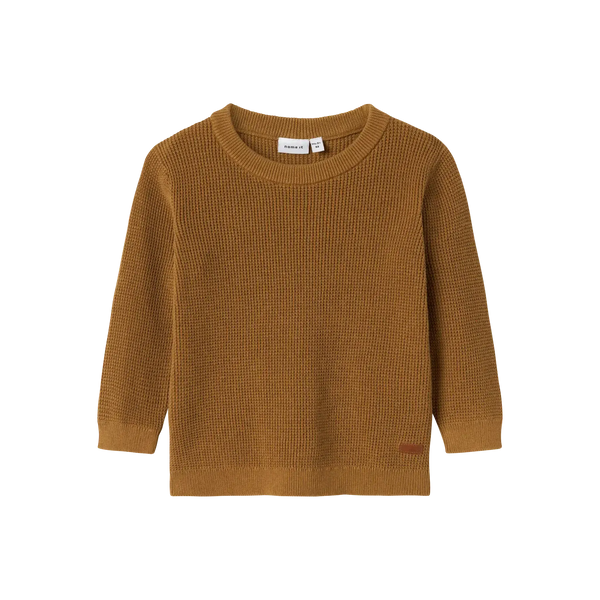 Name it Sweater KANTO - Dull Gold-Sweater-Name it-Ollifant.dk