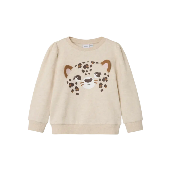 Name it sweater ODILIA - Peyote Melange-Sweater-Name it-Ollifant.dk
