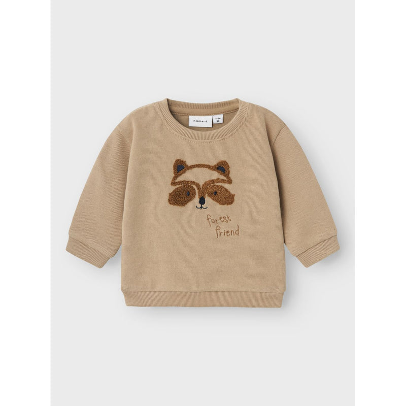 Name it sweater SALT - Weathered Teak-Sweater-Name it-Ollifant.dk