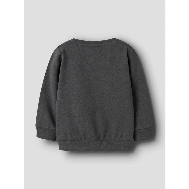 Name it Sweater VIMO NOOS - Dark grey melange-Sweater-Name it-Ollifant.dk