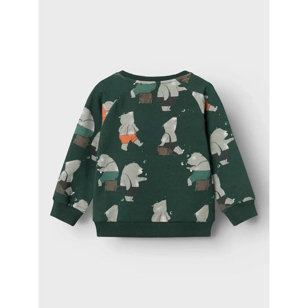 Name it Sweatshirt LARSEN - Pine Grove-Sweater-Name it-Ollifant.dk
