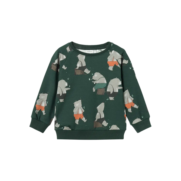 Name it Sweatshirt LARSEN - Pine Grove-Sweater-Name it-Ollifant.dk