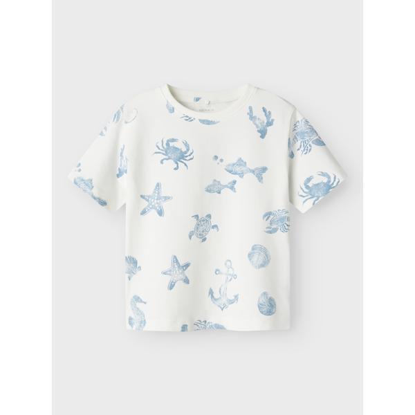 Name it T-shirt FILLE - Cloud Dancer-t-shirt-Name it-Ollifant.dk