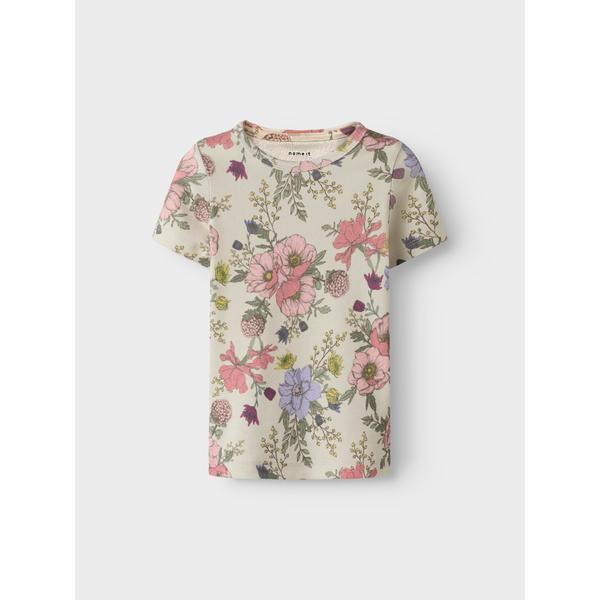 Name it t-shirt FRIDOLINA - Summer Sand-t-shirt-Name it-Ollifant.dk
