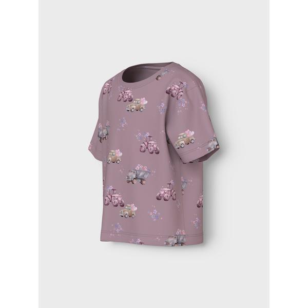Name it T-shirt HELGA - Elderberry-t-shirt-Name it-Ollifant.dk